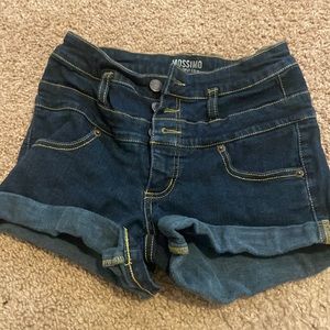High waisted shorts